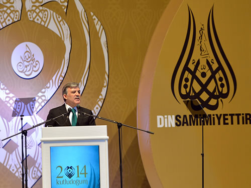 Cumhurbaşkanı Gül, Kutlu Doğum Haftası Açılış Programına Katıldı